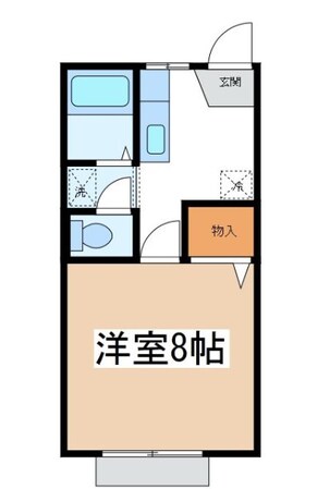 Fragrance West A棟の物件間取画像